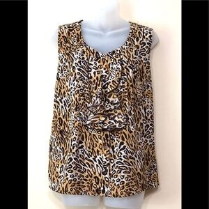 🎈2/$25🎈Leopard /animal print sleeves tank …